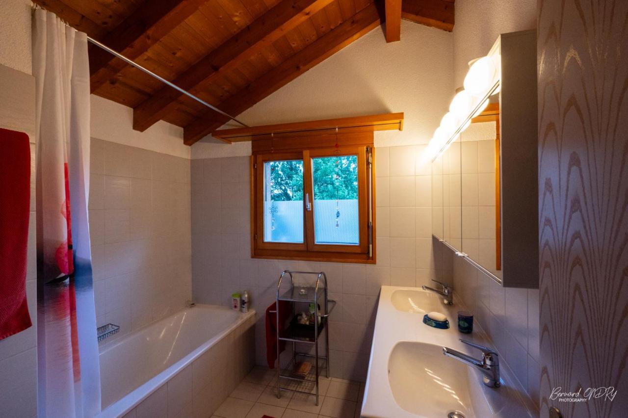 Zimmer Mit Eigenem Badezimmer Näfels Exterior foto